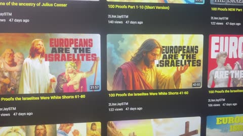 The Europeans came from Palestine