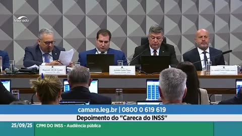 CPMI ouve depoimento do “Careca do INSS” (Parte 1) - 25/09/2025