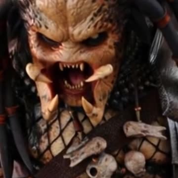 THE GAR OF A PREDATOR.