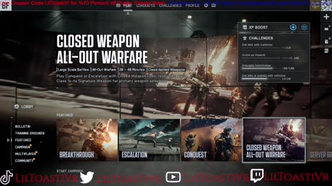LilToastiVR's Battlefield Bloodbath - Who's Next? #LilToastiVR #BF6 #KillConfirm