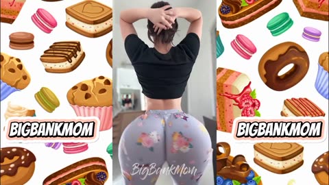 Big Booty Twerk Tiktok viral 🍑🤯🔥rumble nnm