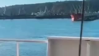 ⚡️ Video of the September 24 naval drone attack on the port of Tuapse, previously unpublished.