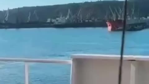⚡️ Video of the September 24 naval drone attack on the port of Tuapse, previously unpublished.