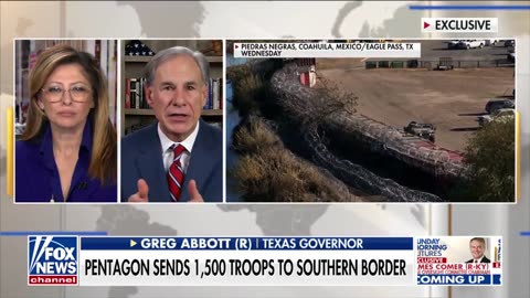 Texas Governor Speaks to Maria Bartiromo on the Success of President Trump’s Border Policies