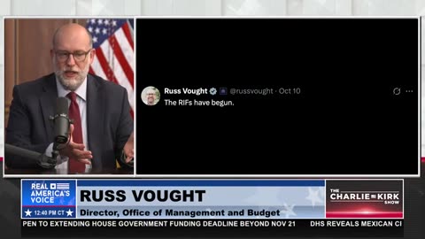 OMB DIRECTOR GIVES FIRST INTERVIEW IN WEEKS: "DEMOCRATS AGAINST AMERICAN INTEREST"