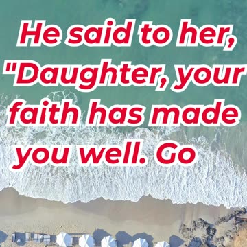 “Your Faith Has Made You Well” mark 5:34.#shortvideo #shorts #youtubeshorts #ytshorts #youtube #yt