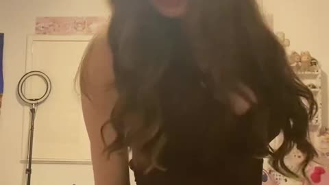 Wonderful tgirl alone in home to everyone