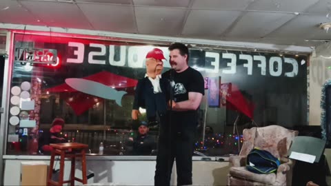 Vance Dykes & Donald Trump @ Austin's Coffee House Winter Park (January 19, 2025)