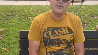 DA Larry Krasner: "Donald Trump is a fascist." Reporter: "How is Trump a fascist?"