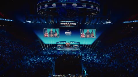 President Trump Speaks at America Business Forum in Miami