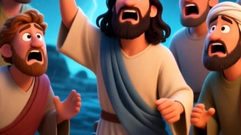 When Jesus Calmed the Furious Storm