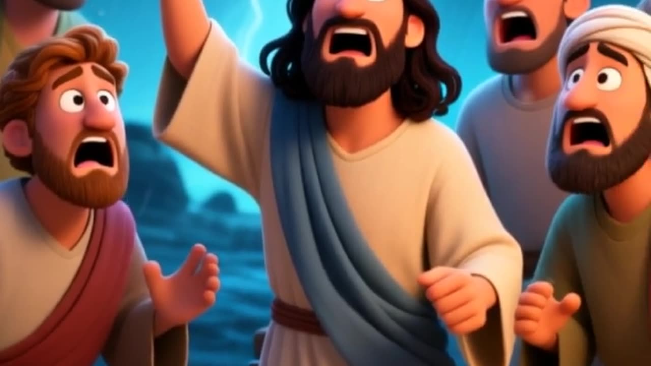 When Jesus Calmed the Furious Storm