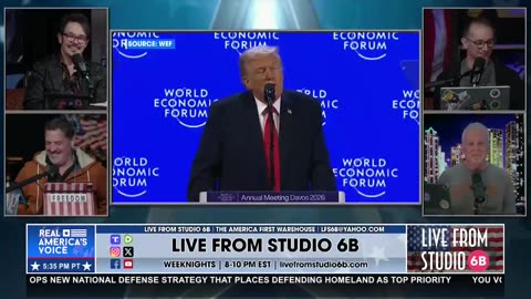 TRUMP DESTROYS THE ELEITE IN DAVOS