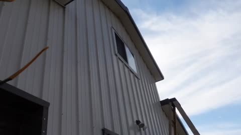 Barn Paint Is Really Coming Together. Red w/ White Trim Going On. So Much Better & More Ideas 2 Come