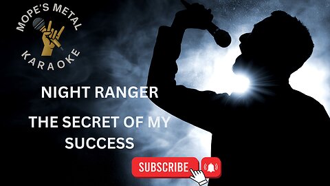 Night Ranger - The Secret Of My Success Karaoke