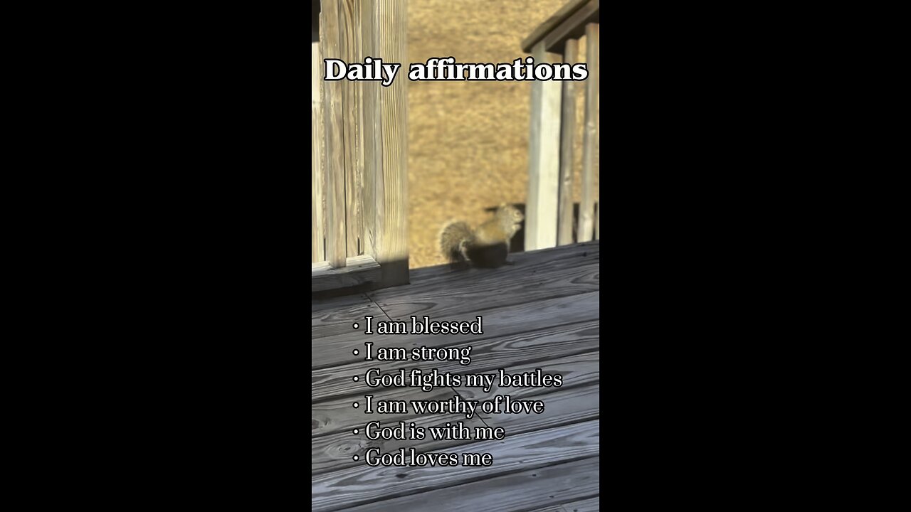 The power of positive affirmations
