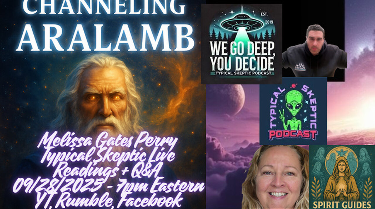 🎙🛸TSP #2220 – Melissa Gates Perry: Channeling Aralamb, Live Readings for the Audience