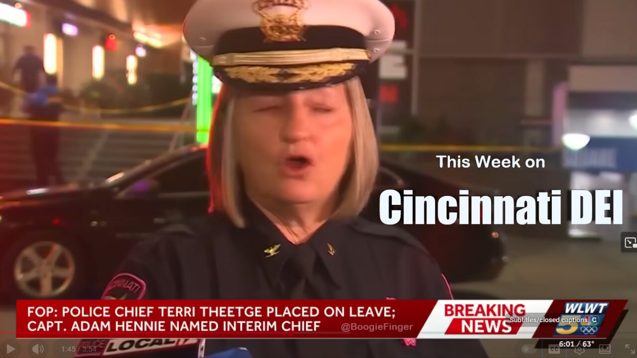 Cincinnati police chief placed on administrative leave
