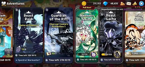 cookie run kingdom new event Guardian of the rift