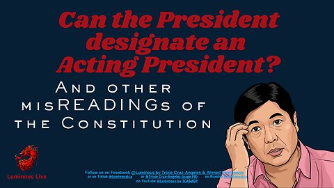 May the President designate an Acting President?