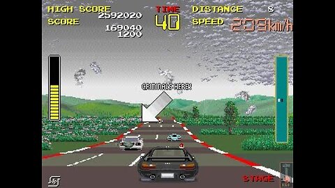 MAME ARCADE EMULATOR CHASE HQ ON ASUS G750JS LAPTOP USE YOUR PORCHE 👮 CAR 🚔TO CHASE DOWN CRIMINALS