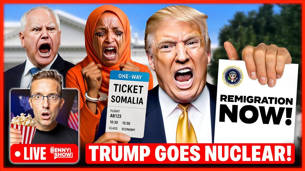 Trump Announces Ilhan Omar Will Be THROWN OUT of Country, Reporters GASP as Somali FRAUD Exposed