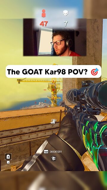 The GOAT With the Kar98? 🐐🎯