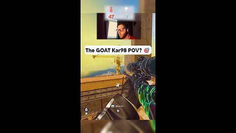 The GOAT With the Kar98? 🐐🎯