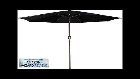 Blissun 9' Outdoor Patio Umbrella Outdoor Table Umbrella Yard Umbrella Market Umbrella Review