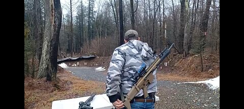 Sling setup for FN SCAR... super Gucci rifle