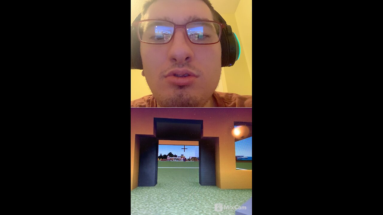 My reaction on how to build the Blue’s Clues house in Minecraft