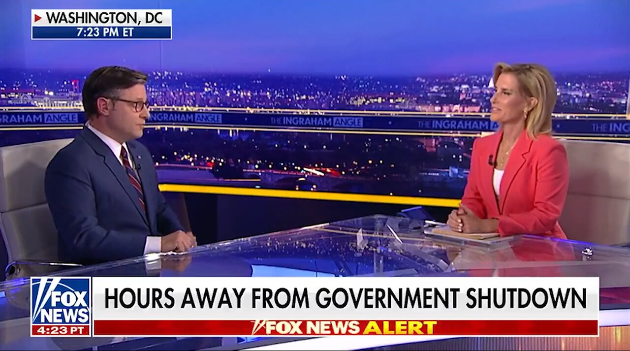 Speaker Johnson CALLS OUT Chuck Schumer Over Gov't Shutdown