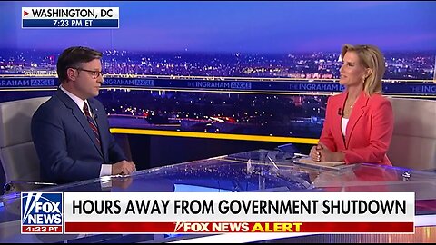 Speaker Johnson CALLS OUT Chuck Schumer Over Gov't Shutdown