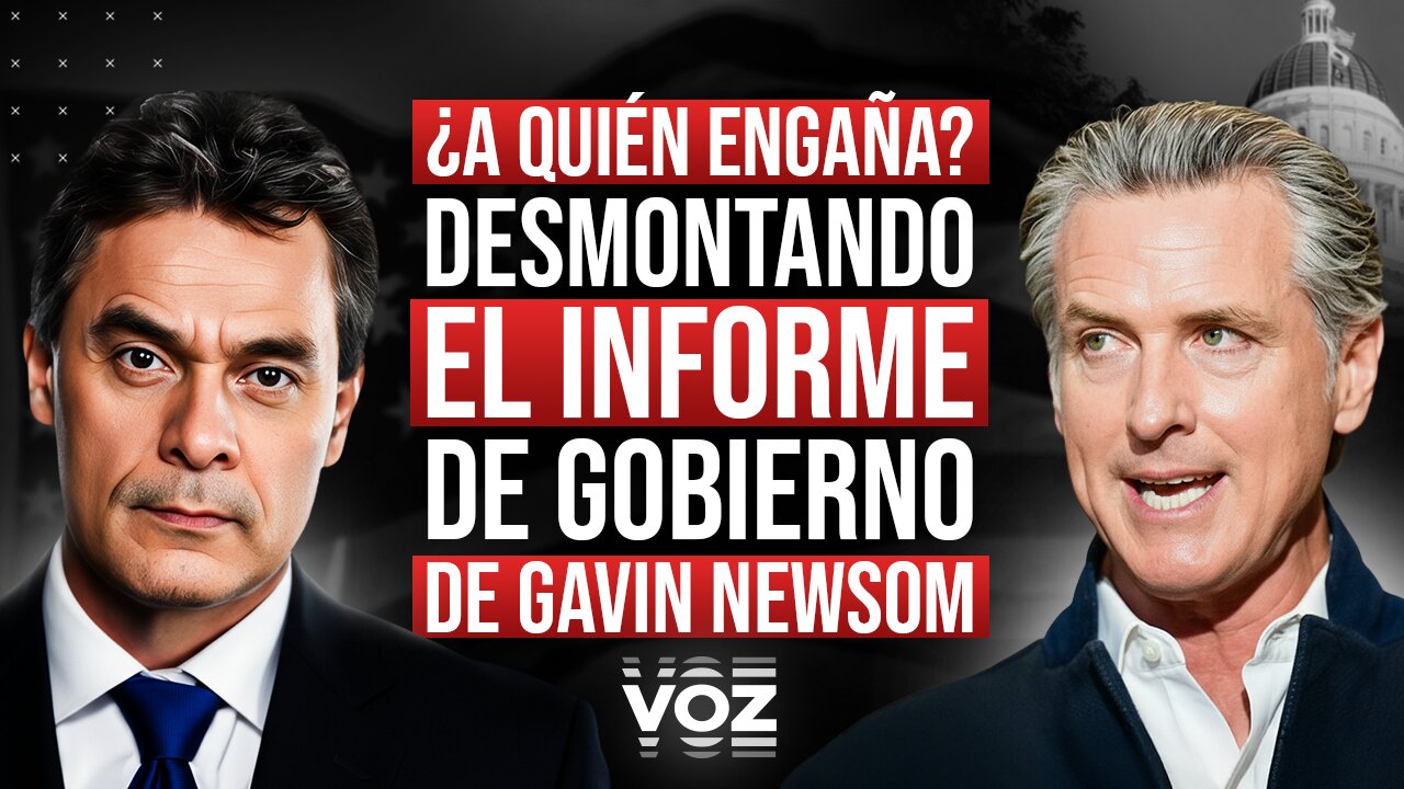 ¿A quién engaña? Desmontando el informe de gobierno de Gavin Newsom