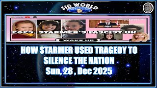 HOW STARMER USED TRAGEDY TO SILENCE THE NATION