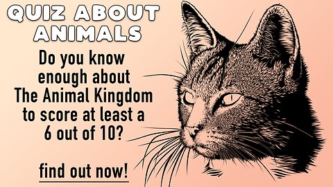 Animals Quiz