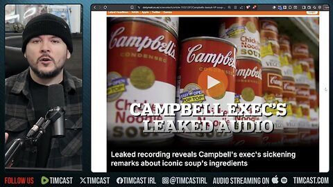 HILARIOUS Leaked Audio Of Campbell Exec Calls Their Food TRASH
