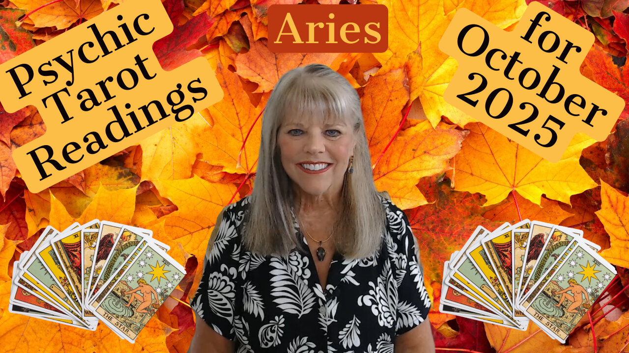 Aries Psychic Tarot Reading for October 2025 by Pam Georgel