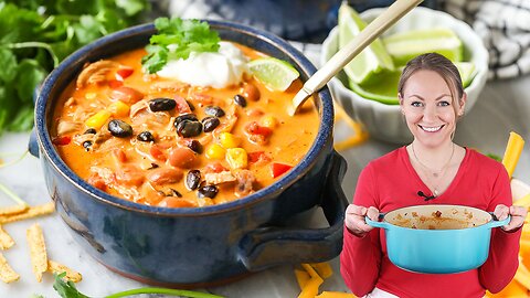 Creamy Southwest Chicken Soup