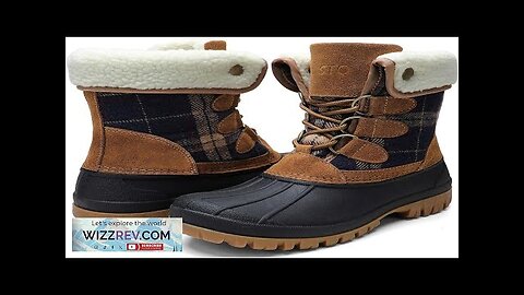 STQ Womens Winter Duck Boots Waterproof Cold Weather Snow Boots Review