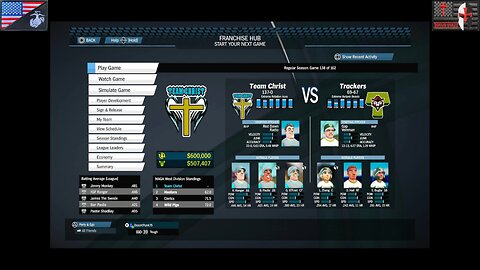 Based Sportsball 2025: Regular Season - Game #138 [Team Christ at Trackers]