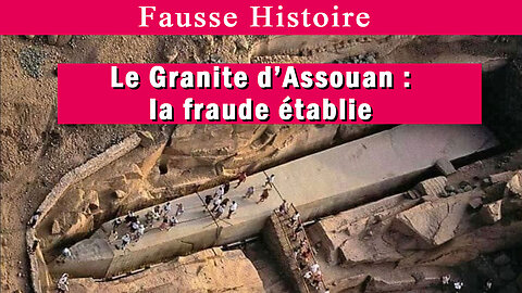 Le faux granite de l'Obélisque d'Assouan