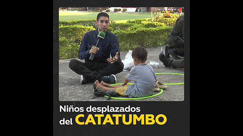 Niños desplazados del Catatumbo, víctimas más vulnerables