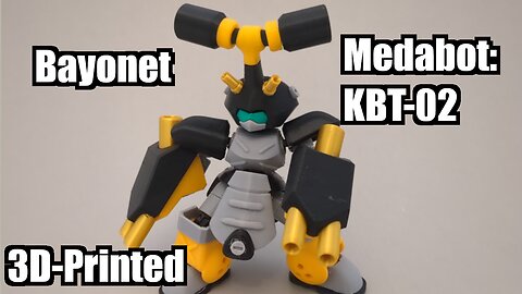 3D Printed Medabot: Bayonet