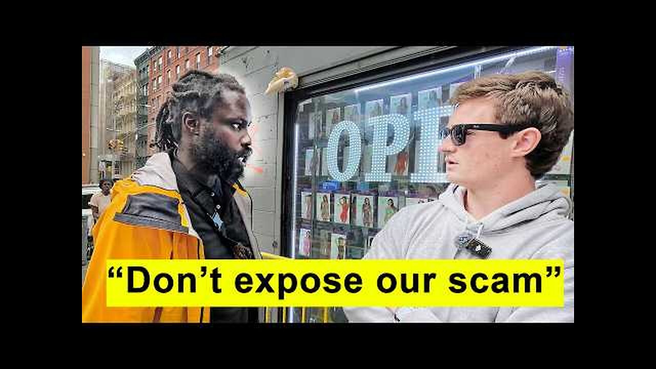 I Confronted Dangerous Migrant Scammers in NYC *attacke