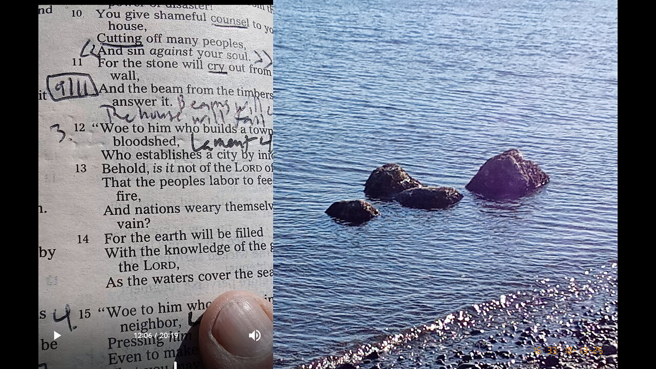 Five C's on HIGH SEAS (Part 2) - Habakkuk 2:8-11 @ N. Seattle Port -- America's Collapse Eminent!