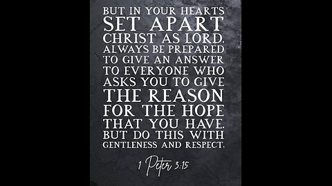 1st Peter 3 (Part 2) Read and Explained
