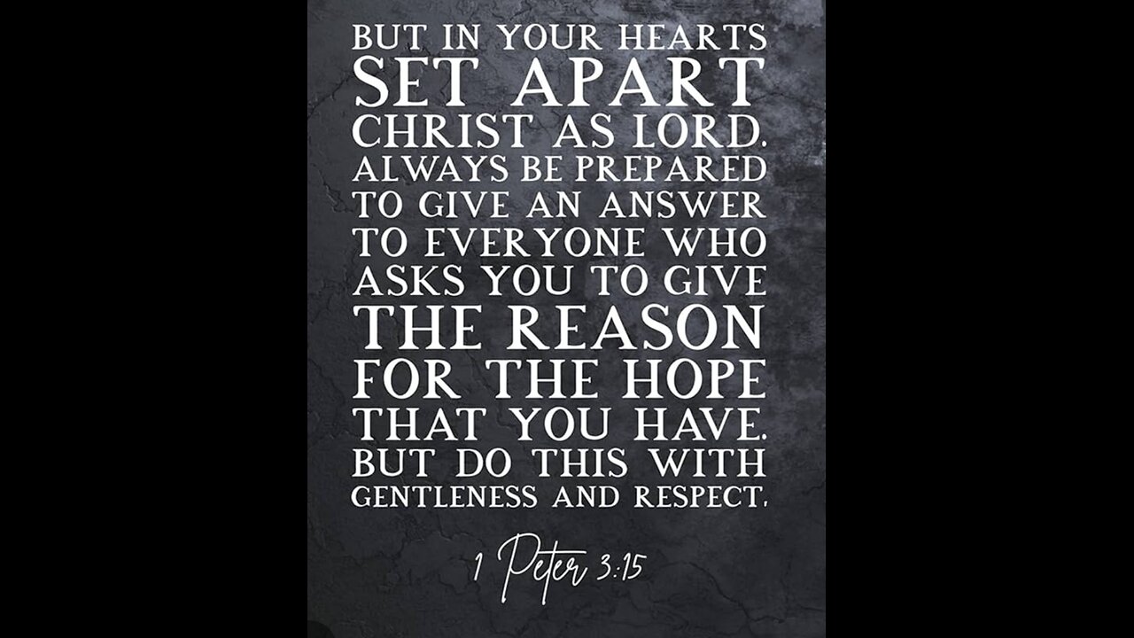 1st Peter 3 (Part 2) Read and Explained