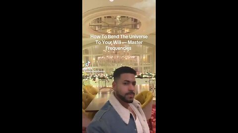 How To Bend The Universe To Your Will. Thought = Vibration = Frequency = Your Reality.