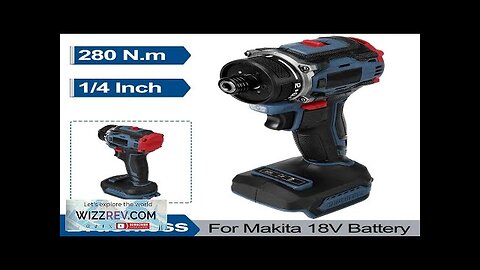 1/4inch 4000rpm Brushless Electric Screwdriver 21+1 Gear Two Speed Cordless Electric Drill Review